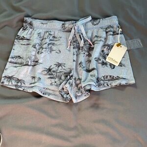 PJ Salvage Hawaii Beach Print Shorts
